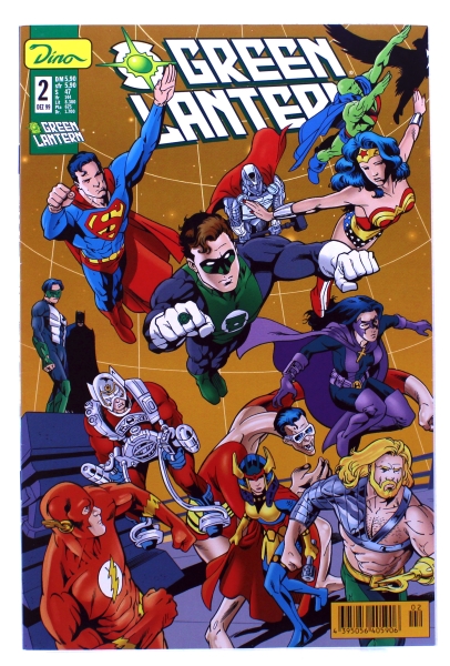 Green Lantern Comic (Dino) Nr. 2: Smaragdritter